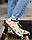 Чоловічі кросівки Adidas Niteball Шкіряні Бежеві, фото 7