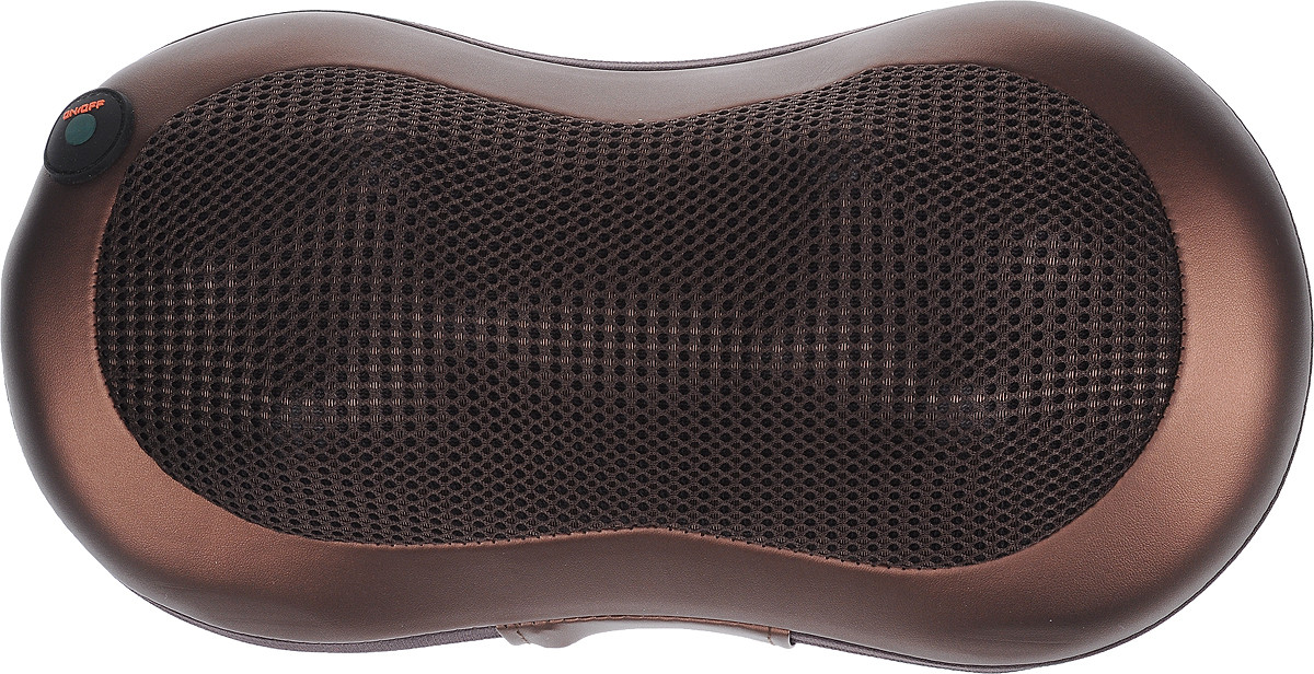 

Массажная подушка для дома и машины Massage Pillow с подогревом (A58) Brown (5290, Коричневый