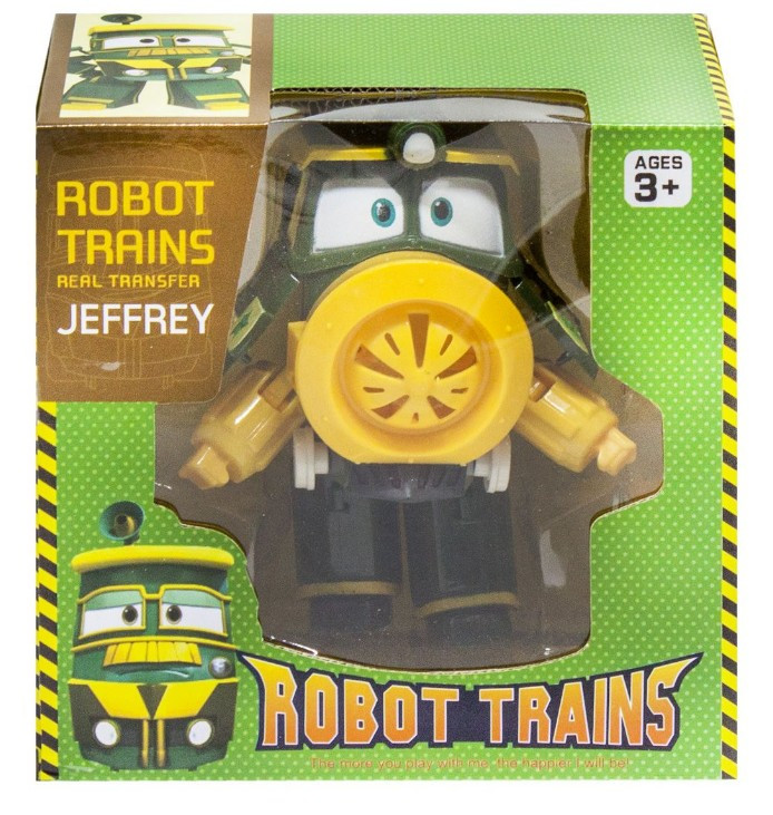 

Трансформер YG Toys "Robot Trains: Jeffrey" 6 ступеней трансформации (Т447-1