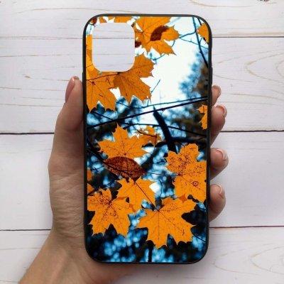 

Чехол Mood для iPhone 11 Pro Max с рисунком Листья SKL68-288710, Разные цвета