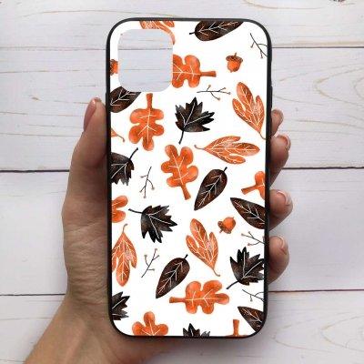 

Чехол Mood для iPhone 11 Pro с рисунком Листочки SKL68-287776, Разные цвета