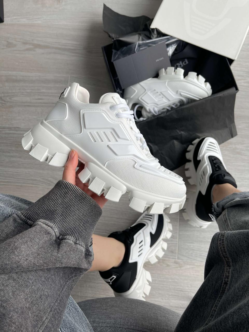 

Женские кроссовки Prada Cloudbust Thunder White, Белый