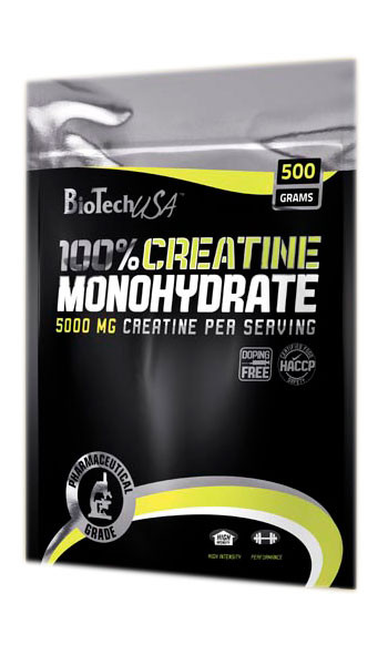 

Креатин BioTech 100% CREATINE MONOHYDRATE 500 g