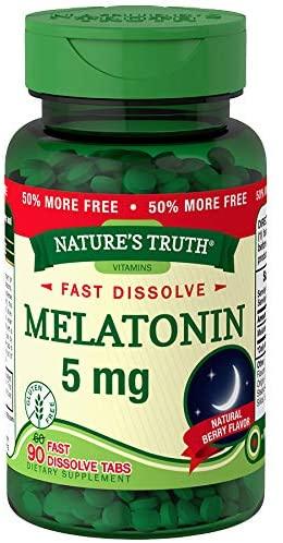 

Мелатонин Nature's Truth Melatonin 5 mg 90 tabs USA