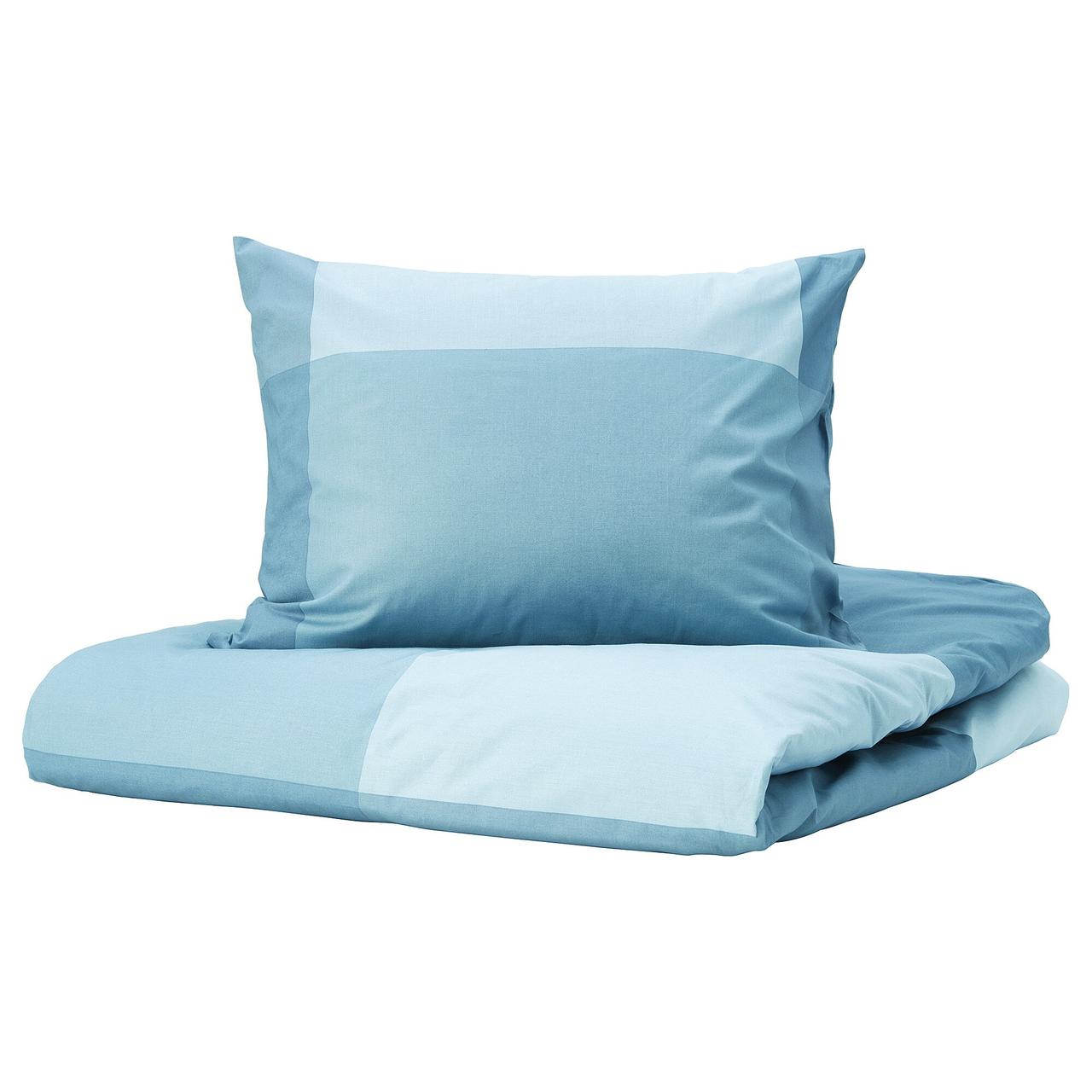 

Комплект постельного белья IKEA 200х200 BRUNKRISSLA (404.820.73), Голубой