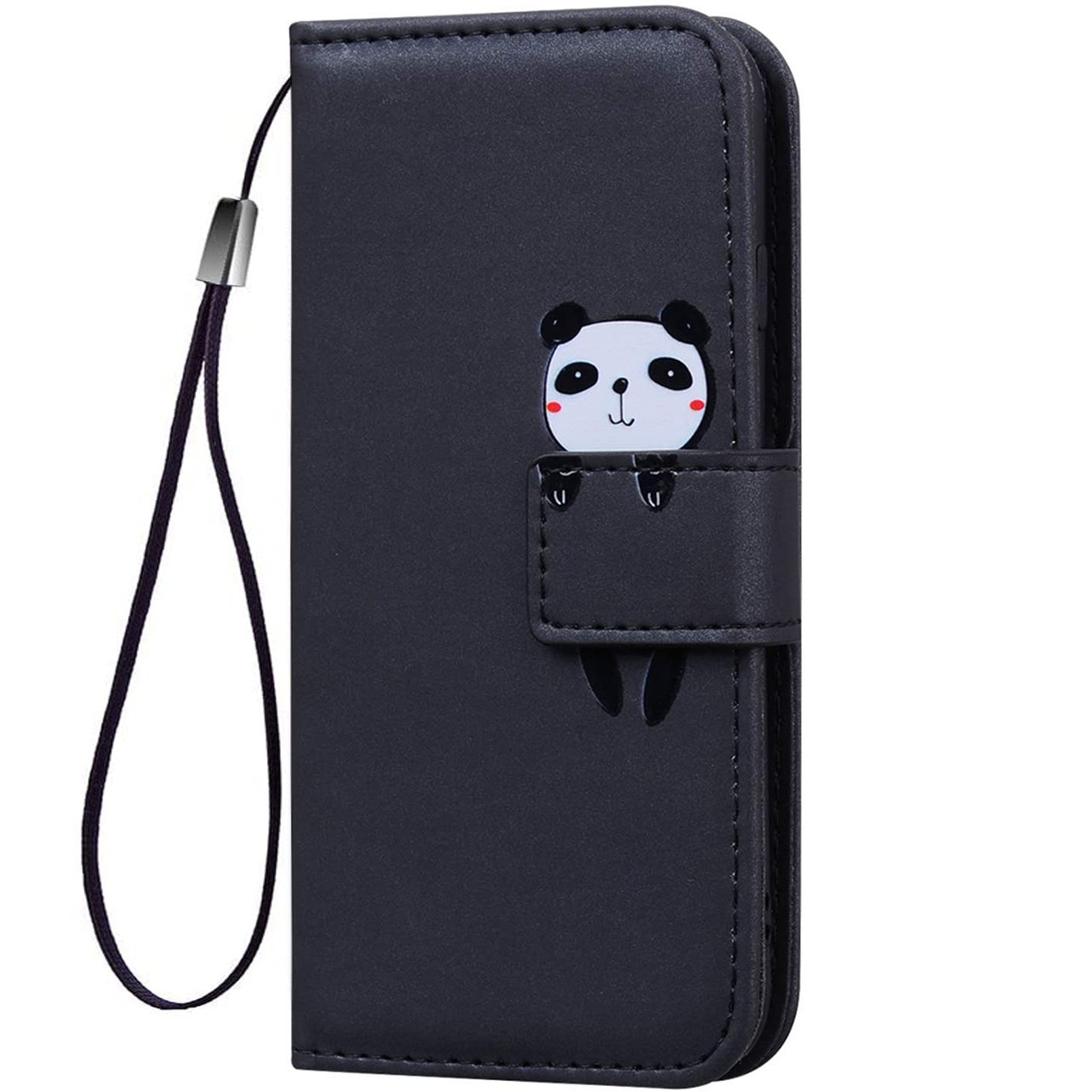 

Чехол-книжка Animal Wallet для Huawei P Smart Panda, Черный
