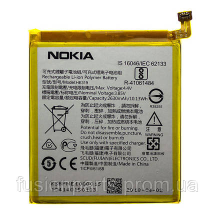 Аккумулятор HE319, HE330 для Nokia 3, фото 2