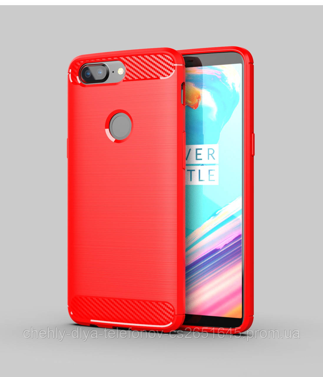 

TPU чехол Urban для OnePlus 5T красный