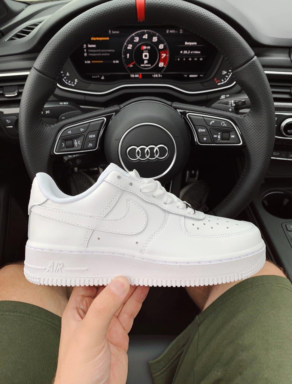 

Мужские кроссовки Nike Air Force 1 Classic White / Найк Аир Форс 1 Классик Белые 43, Белый