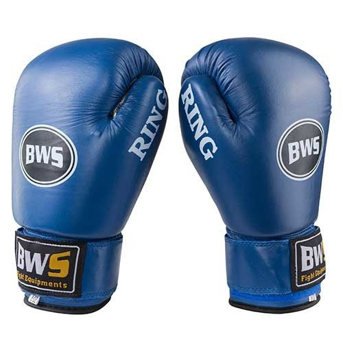 

✅✅✅ Боксерские перчатки World Sport кожаные синие 12oz Bws Ring =КОД=А11-281260, Синий