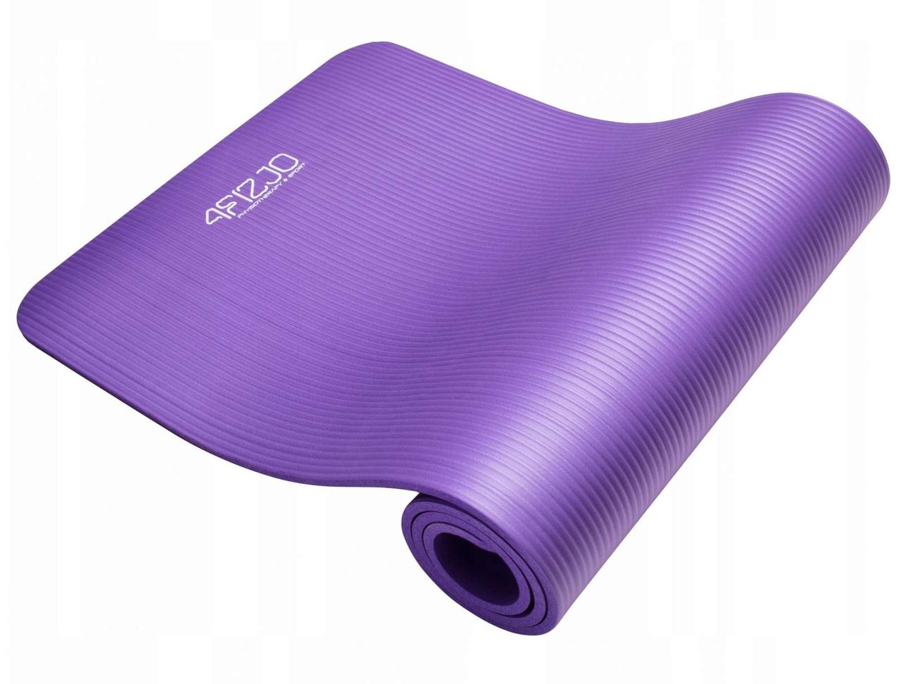 

Коврик, мат для йоги и фитнеса 4FIZJO Nbr 1 см 4FJ0016 Violet SKL41-227520