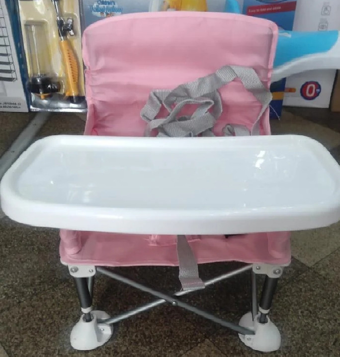 

✅✅✅ Детский складной стул для кормления Baby seat Pro =КОД=А11-276397, Розовый