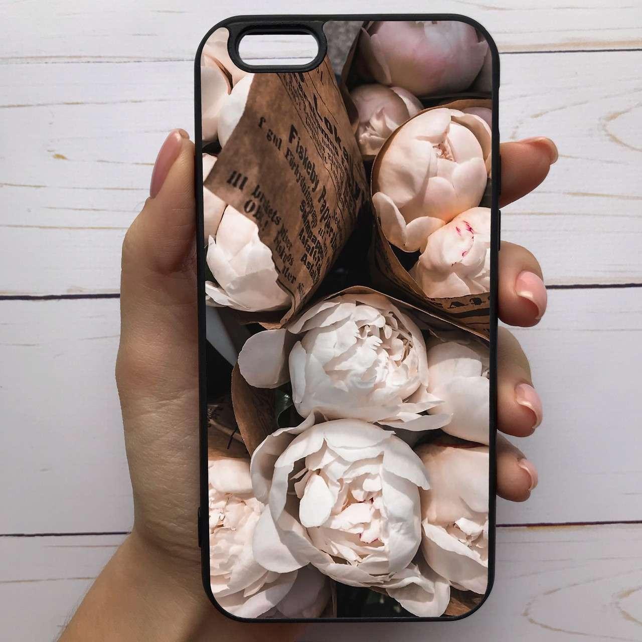 

✅✅✅ Чехол Mood для iPhone 7/8 с рисунком Пионы букеты =КОД=А68-287166, Разные цвета