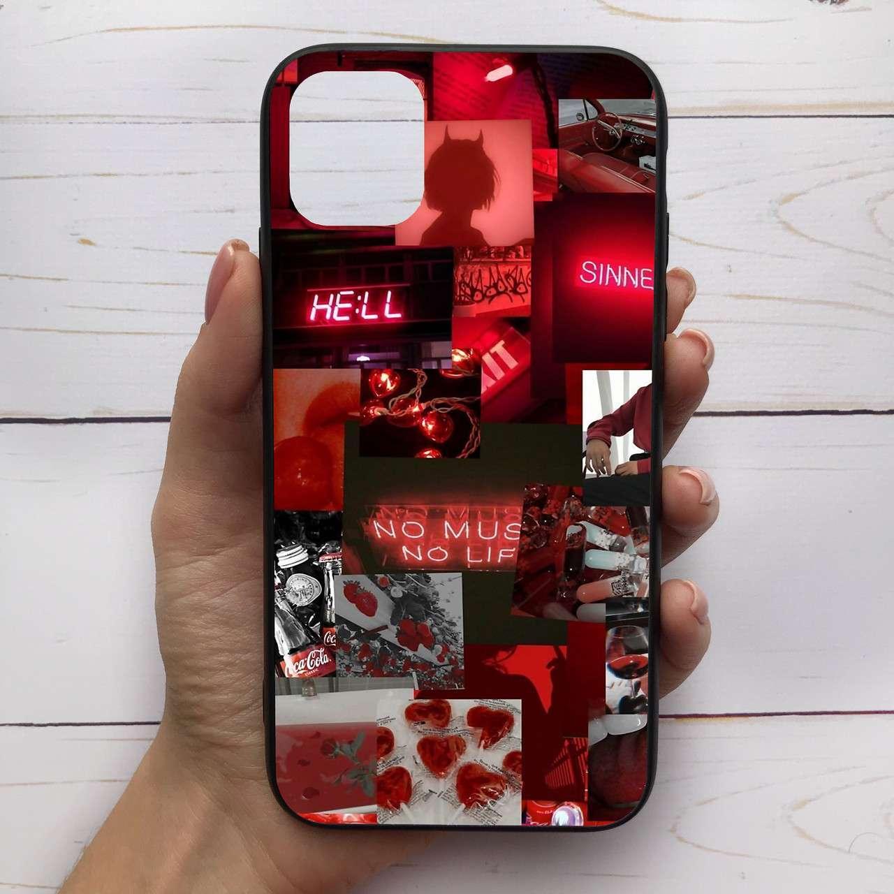 

✅✅✅ Чехол Mood для iPhone 11 с рисунком Hell =КОД=А68-287677, Разные цвета