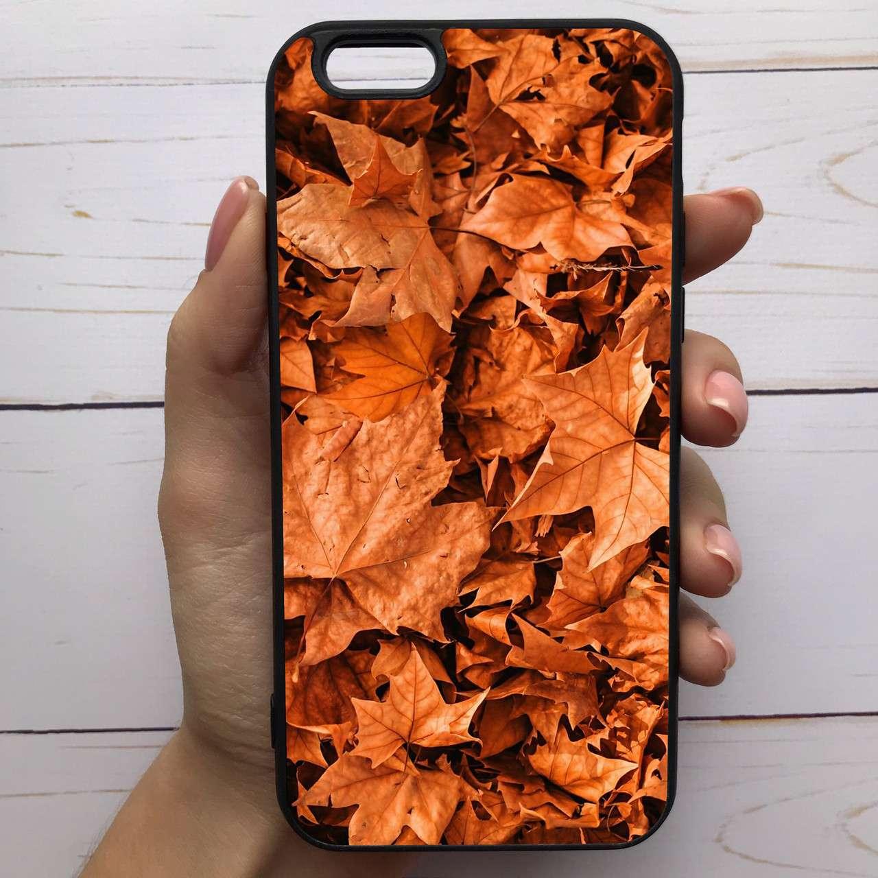 

✅✅✅ Чехол Mood для iPhone 6 Plus/6s Plus с рисунком Осенние листья =КОД=А68-288011, Разные цвета