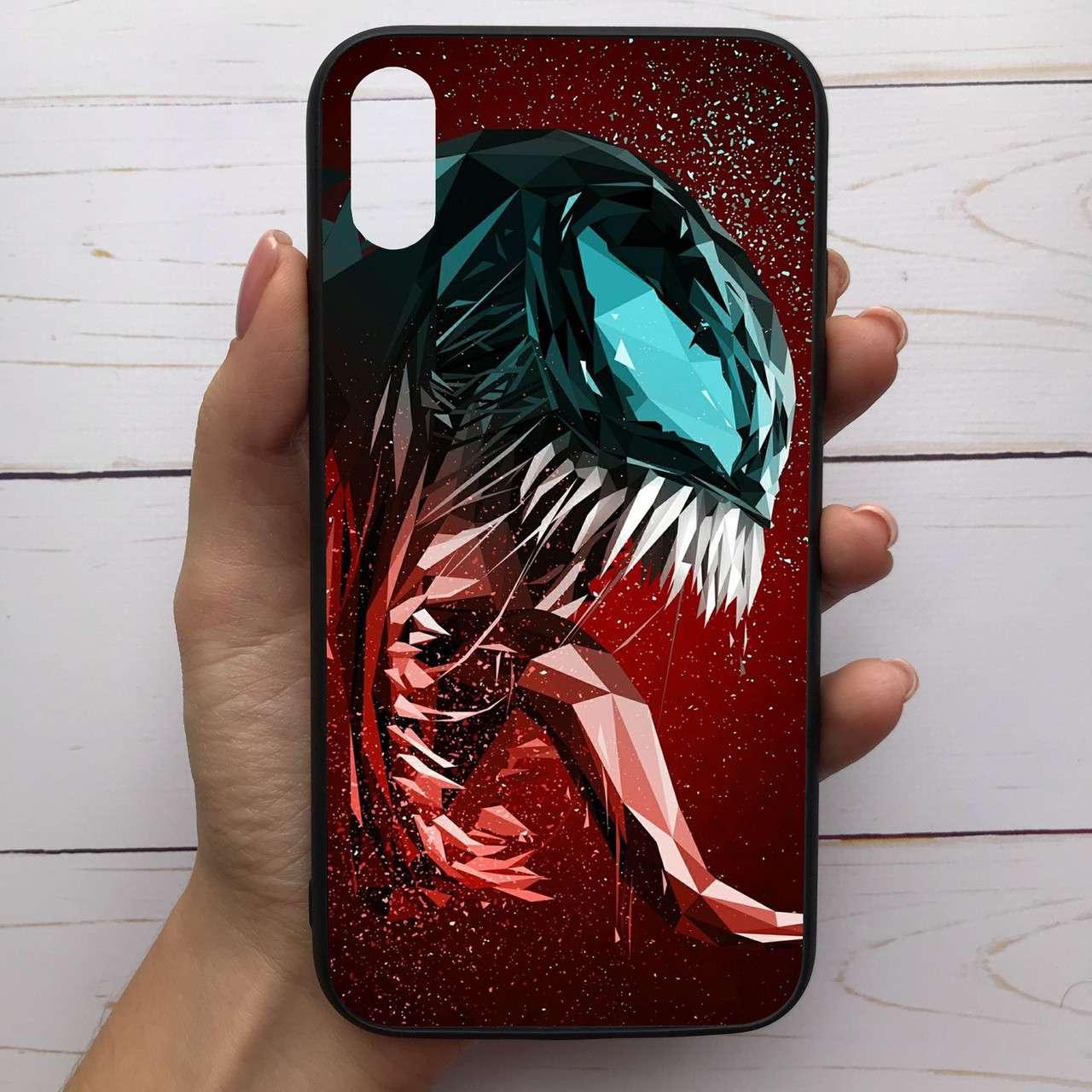 

✅✅✅ Чехол Mood для iPhone X/Xs с рисунком Веном =КОД=А68-285852, Разные цвета