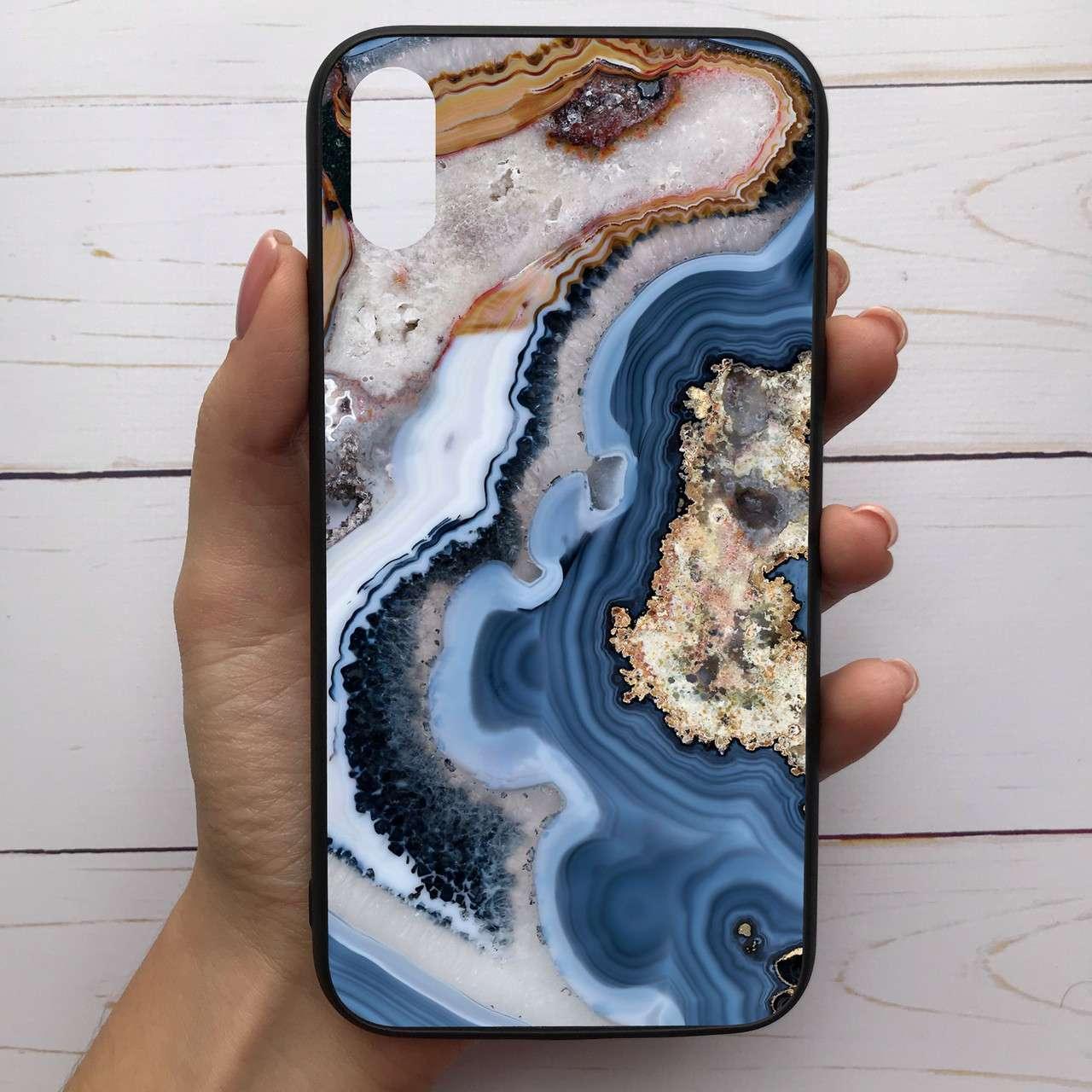 

✅✅✅ Чехол Mood для iPhone X/Xs с рисунком Мрамор =КОД=А68-289032, Разные цвета