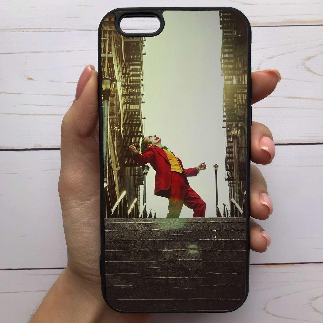 

✅✅✅ Чехол Mood для iPhone 6/6s с рисунком Джокер на лестнице =КОД=А68-285340, Разные цвета