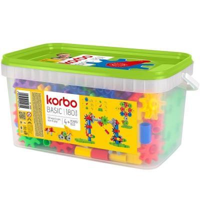 

Конструктор Korbo Basic 180 деталей (65913)