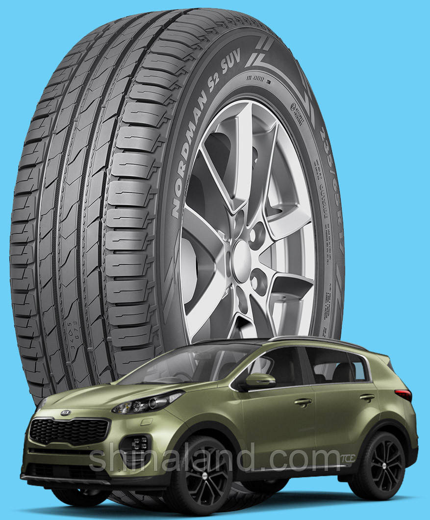 

Nokian Nordman S2 SUV 225/55 R18 98H (нешип Россия 2021) - Шины Kia Sportage IV (QL) 2016 - (new)