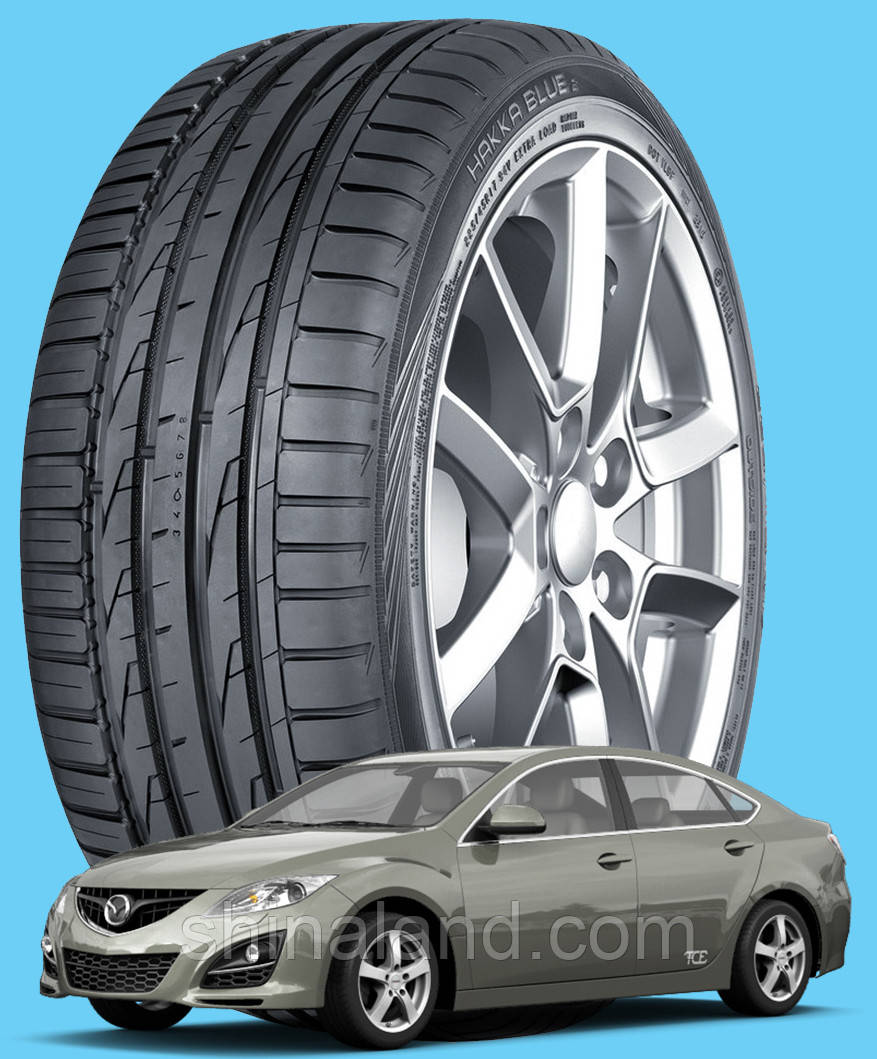 

Nokian Hakka Blue 2 205/60 R16 96W XL ( Россия 2021) - Шины Mazda 6 II (GH) 2008 - 2012 (new)