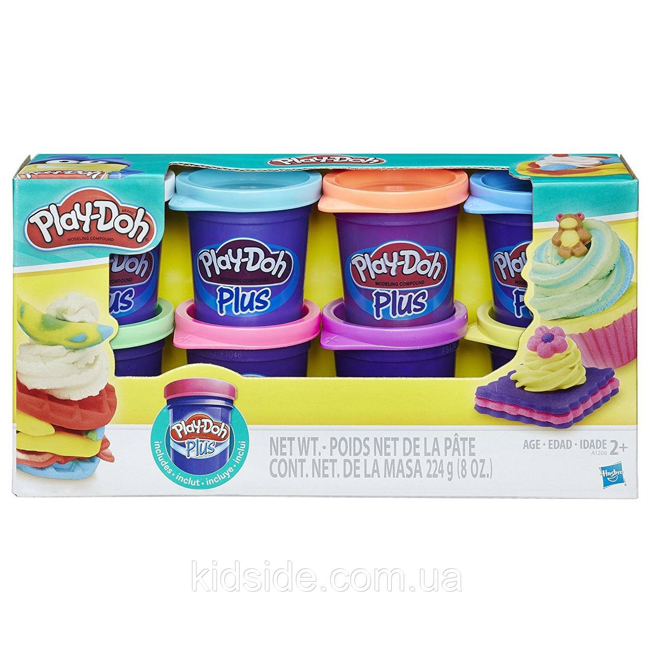 

Плей-До Плюс набор пластилина 8 цветов Play-Doh Plus Hasbro A1206