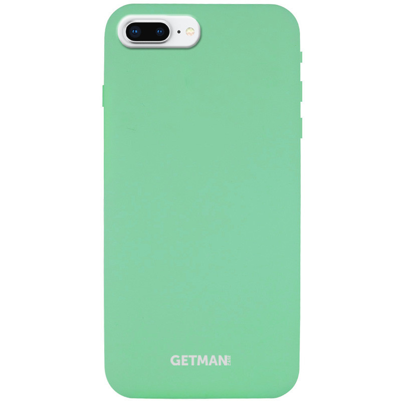 

Чехол Silicone Case GETMAN for Magnet для Apple iPhone 7 plus / 8 plus (5.5, Зеленый / spearmint