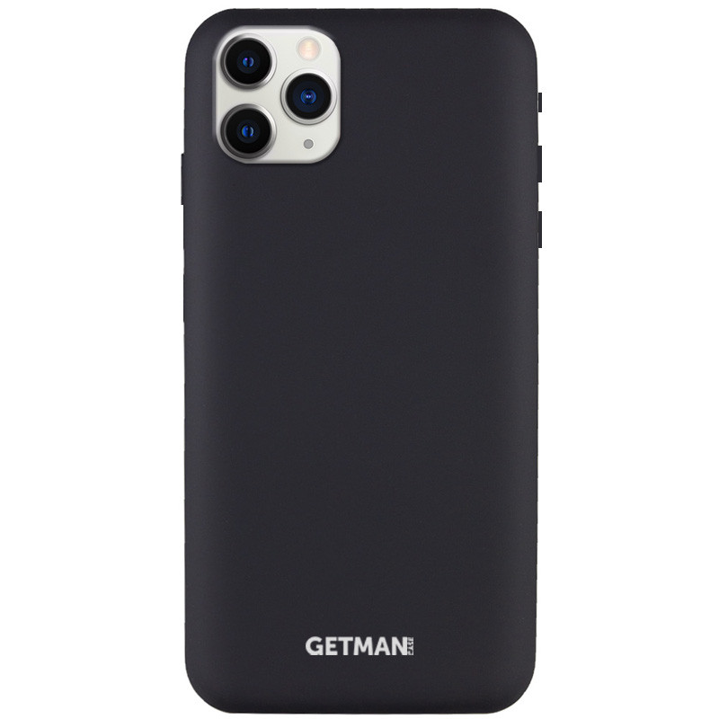 

Чехол Silicone Case GETMAN for Magnet для Apple iPhone 11 Pro Max (6.5, Черный / black