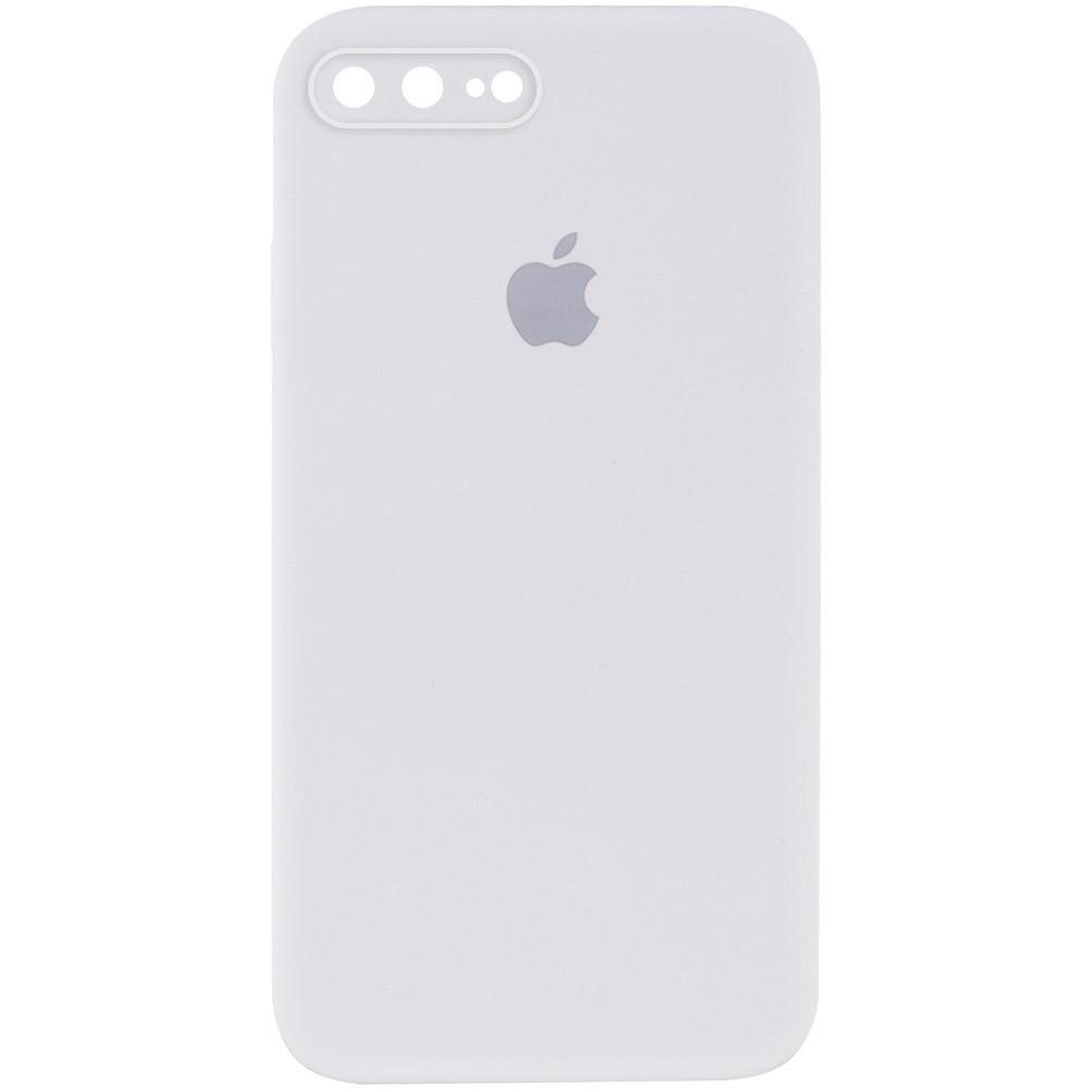 

Чехол Silicone Case Square Full Camera Protective (AA) для Apple iPhone 7 plus / 8 plus (5.5, Белый / white