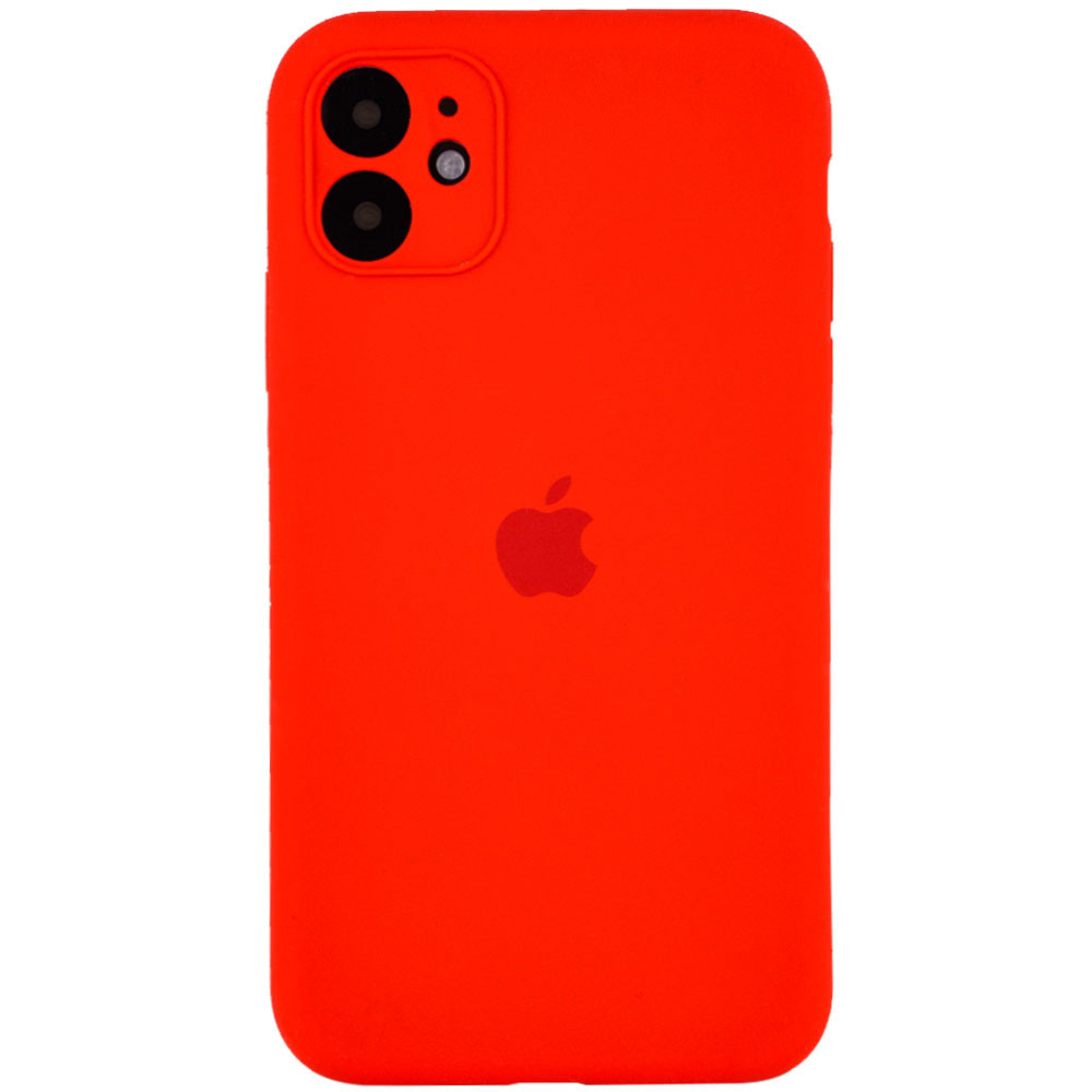 

Чехол Silicone Case Full Camera Protective (AA) для Apple iPhone 12 mini (5.4, Красный / red