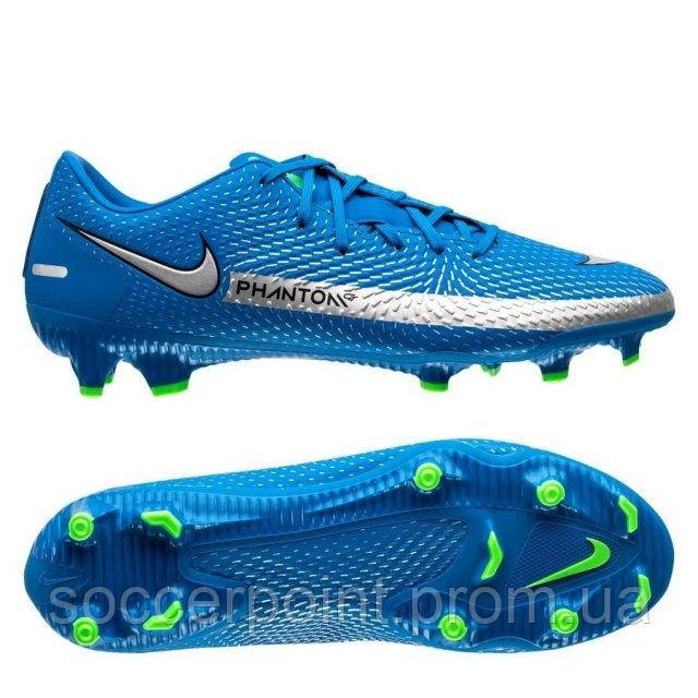 

Бутсы Nike Phantom GT Academy MG CK8460-400 (CK8460-400). Футбольные бутсы и копочки для футбола. Футбольная