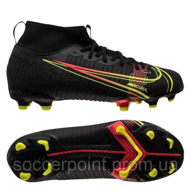 

Бутсы детские Nike JR Mercurial Superfly 8 Academy MG CV1127-090 (CV1127-090). Футбольные бутсы для детей.