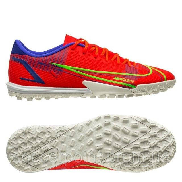 

Сороконожки Nike Mercurial Vapor 14 Academy TF CV0978-600 (CV0978-600). Футбольные сороконожки для футбола.