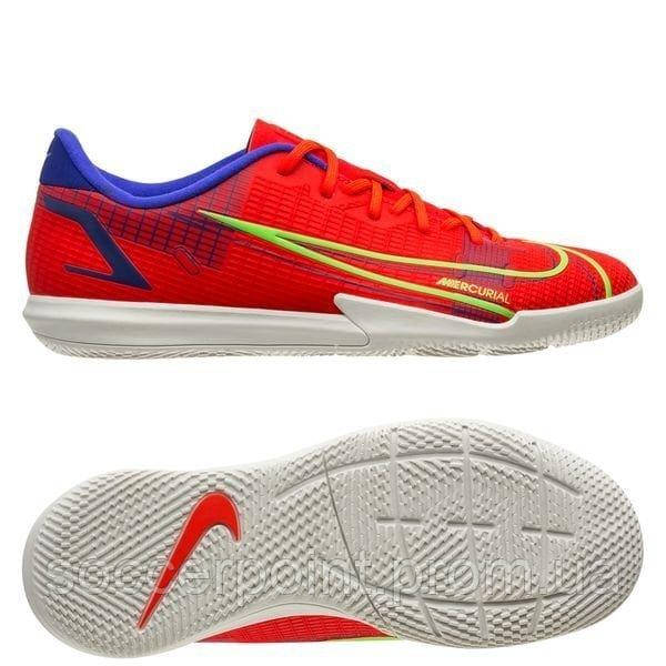 

Футзалки детские Nike JR Mercurial Vapor 14 Academy IC CV0815-600 (CV0815-600). Бампы для детей для футзала.