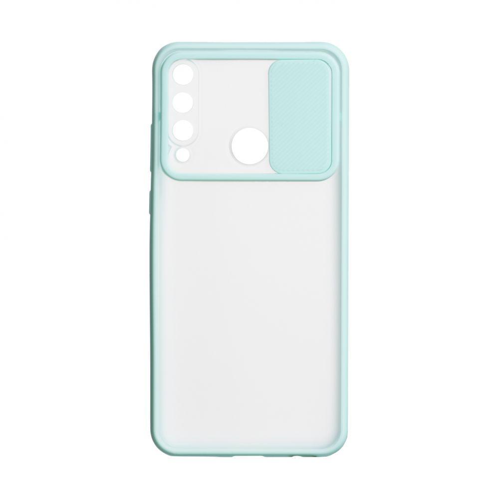 

Чехол Totu Curtain для Huawei Y6P Eur Ver Бирюзовый