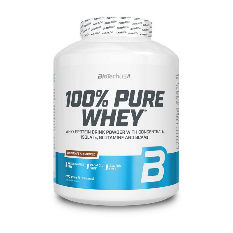 

Протеин сывороточный BioTech Pure Whey 100% (2,27 kg)