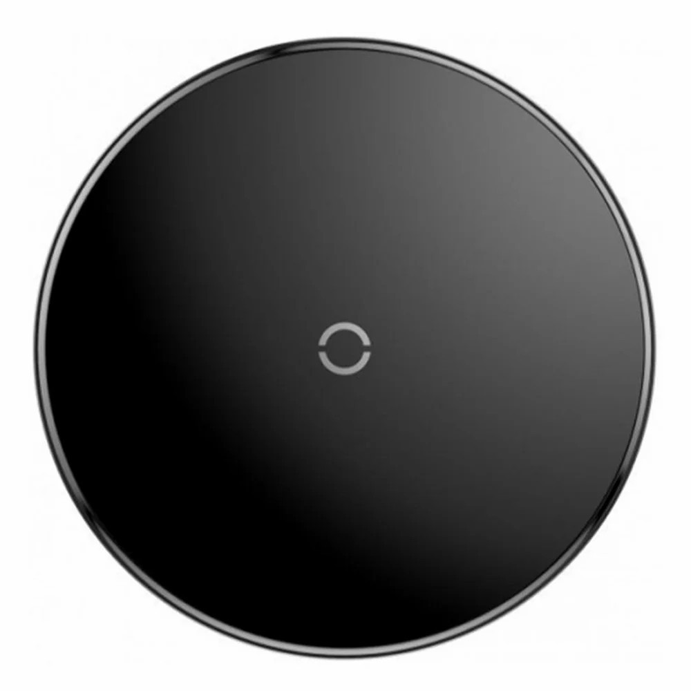 

Беспроводная зарядка Baseus Simple Qi Wireless Charger еспроводное зарядное устройство для смартфонов, Черный