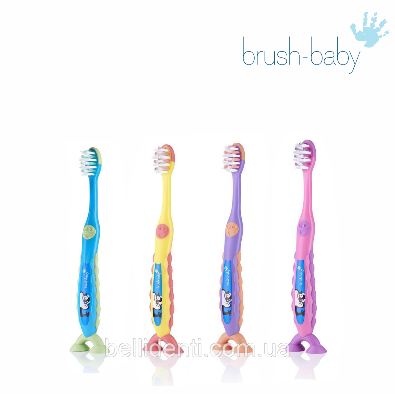 

Зубная щетка Brush-Baby FlossBrush на присосках (3-6 лет)