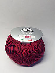 Пряжа Egitto Titan wool Італія (100% бавовна)