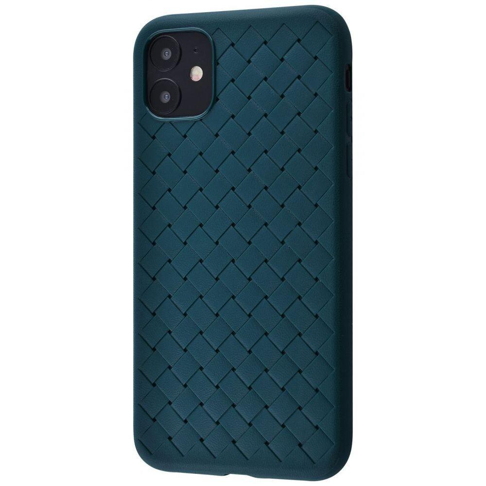 

Чехол STR Weaving Case for iPhone 11 (forest green)