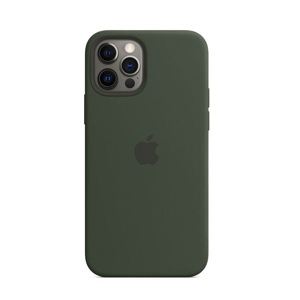 

Силиконовый чехол iLoungeMax Silicone Case MagSafe Cyprus Green для iPhone 12 Pro Max OEM