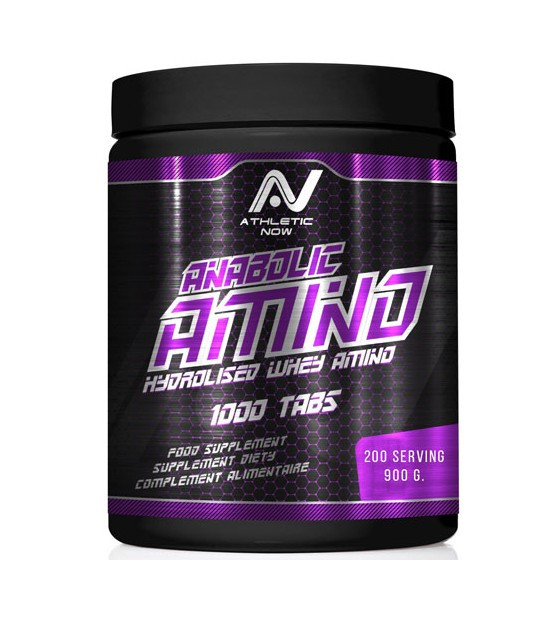 

Athletic NOW Anabolic Amino 1000 tab аминокислотный комплекс для восстановления и набора мышечной массы