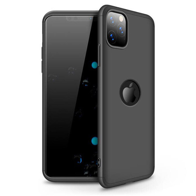 

Чехол GKK 360 для Iphone 11 Pro Бампер оригинальный с вырезом Black