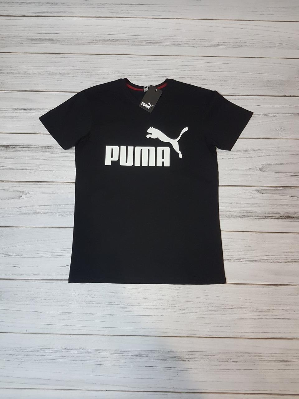 

Мужская футболка Puma Чёрный, XXL