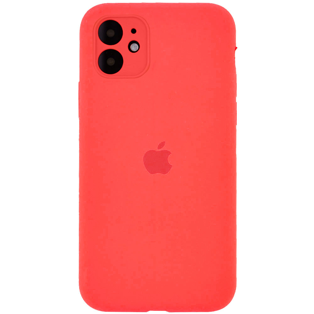 

Чехол Silicone Case Full Camera Protective (AA) для Apple iPhone 12 mini (5.4, Оранжевый / pink citrus