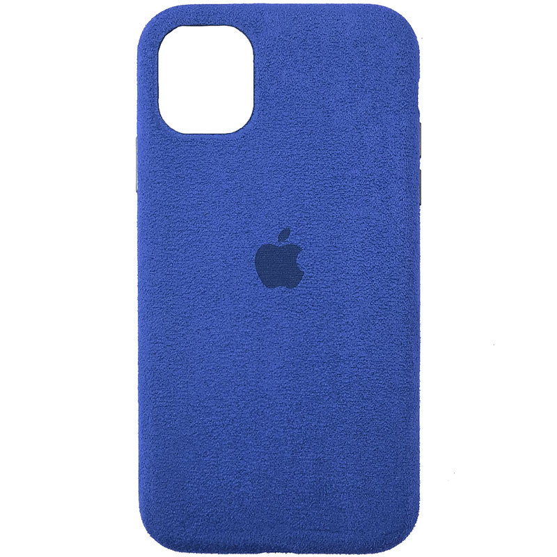 

Чехол ALCANTARA Case Full для Apple iPhone 12 Pro / 12 (6.1, Синий