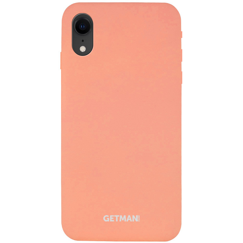 

Чехол Silicone Case GETMAN for Magnet для Apple iPhone XR (6.1, Розовый / flamingo