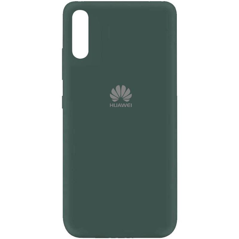 

Чехол Silicone Cover My Color Full Protective (A) для Huawei Y8p (2020) / P Smart S, Зеленый / pine green