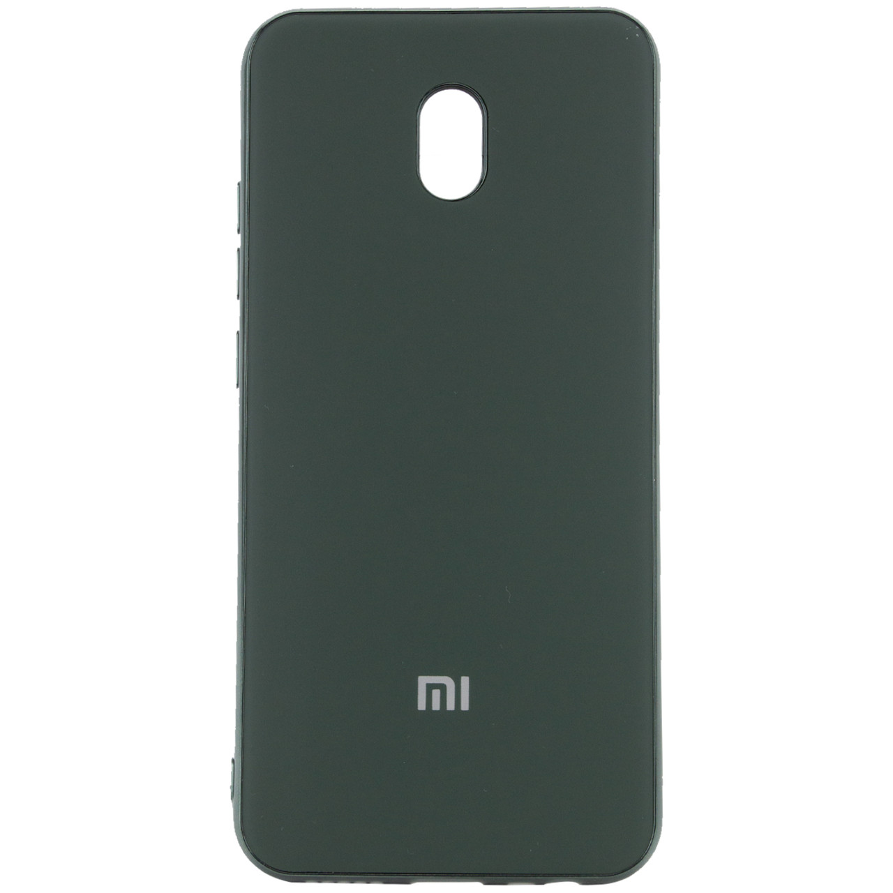 

TPU чехол Matte LOGO для Xiaomi Redmi 8a, Зеленый / dark green