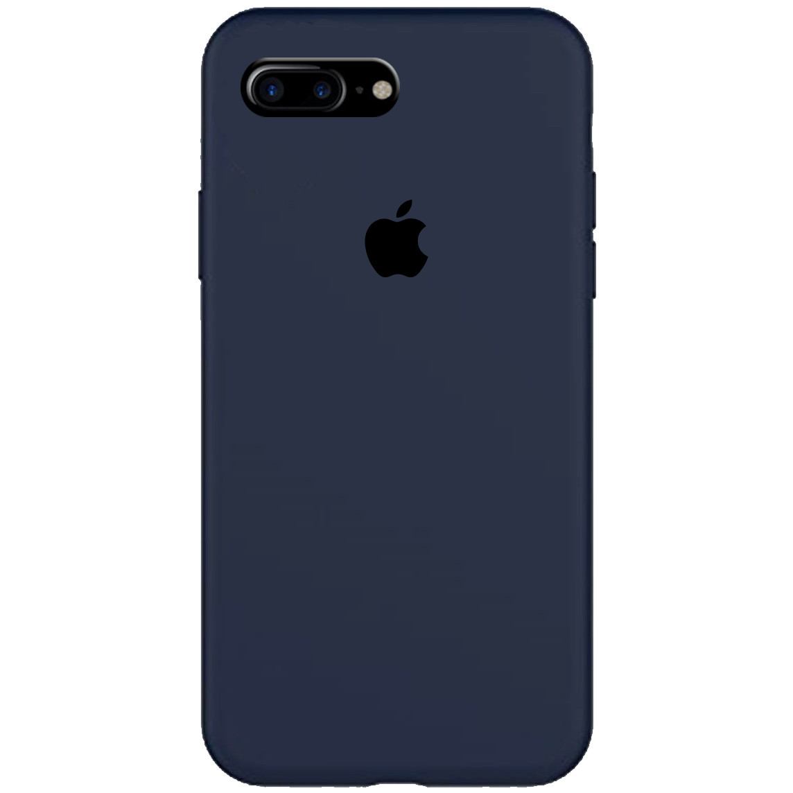 Чехол Silicone Case Full Protective (AA) для Apple iPhone 7 plus / 8 plus (5.5, Темный синий / midnight blue